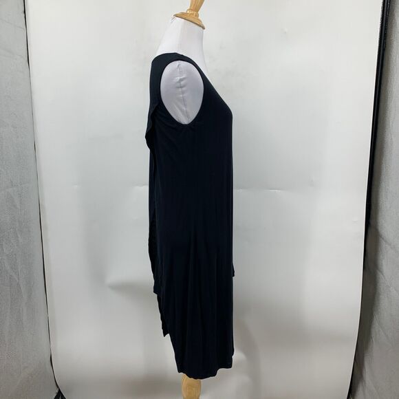Cabi Tank Top Womens XS Extra Small Black Split Front Back Layered Beyond Tunic - Picture 5 of 15